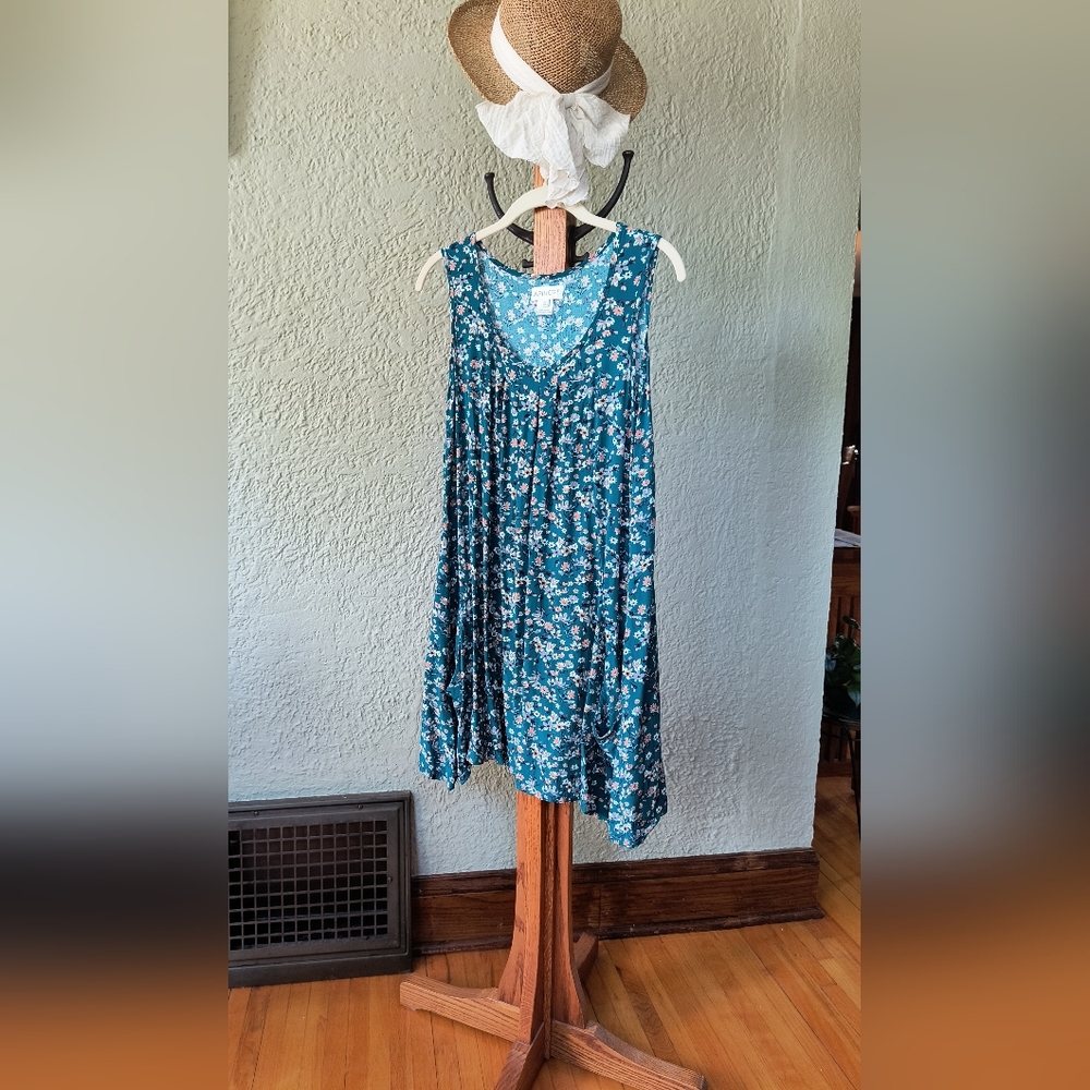 Airy A-line dress for hot summer 👗🌞